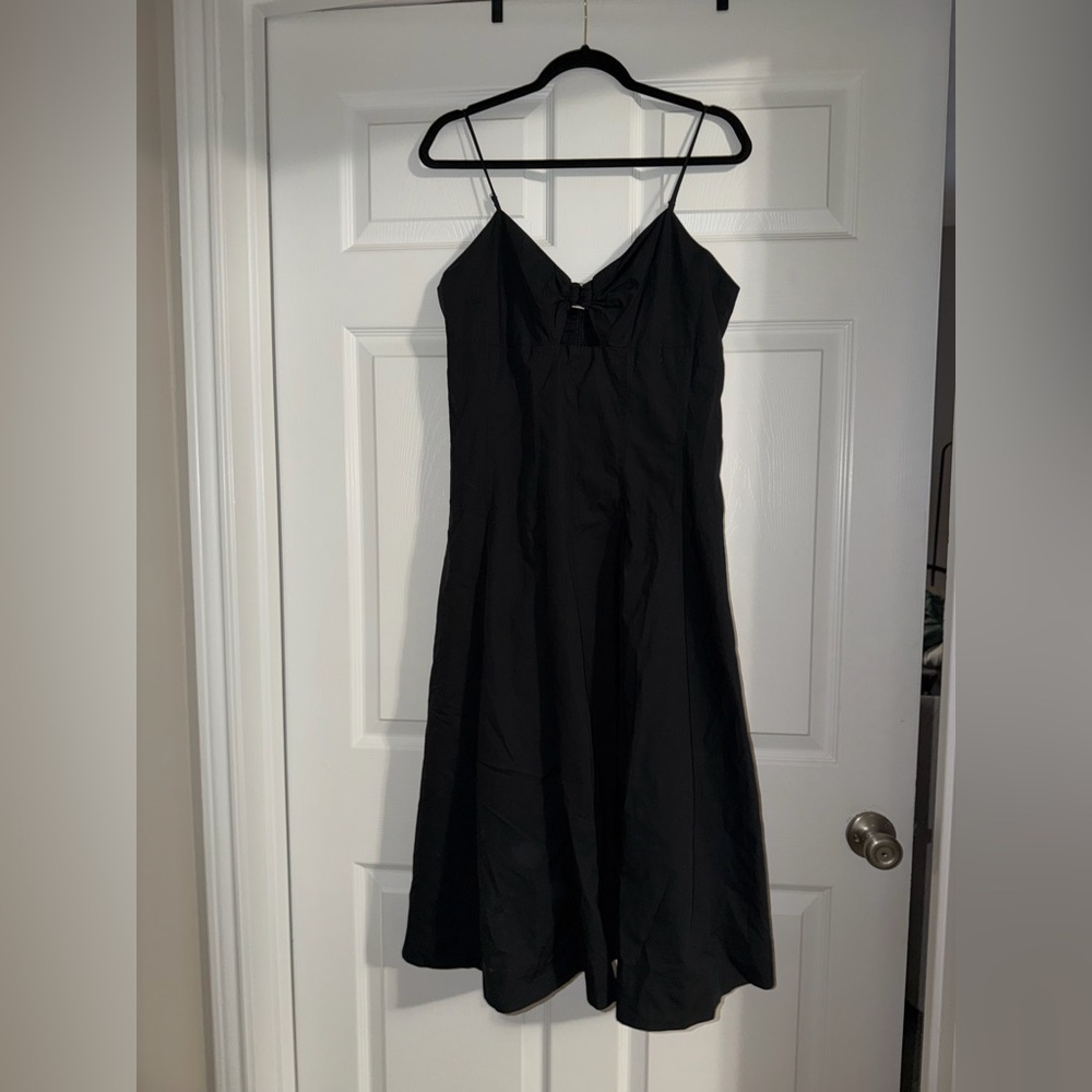 Banana Republic Black Midi Dress